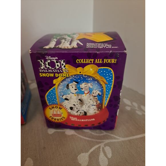 McDonald’s 1996 Snow dome 101 Dalmatians (complete set of 4) - Picture 5 of 10